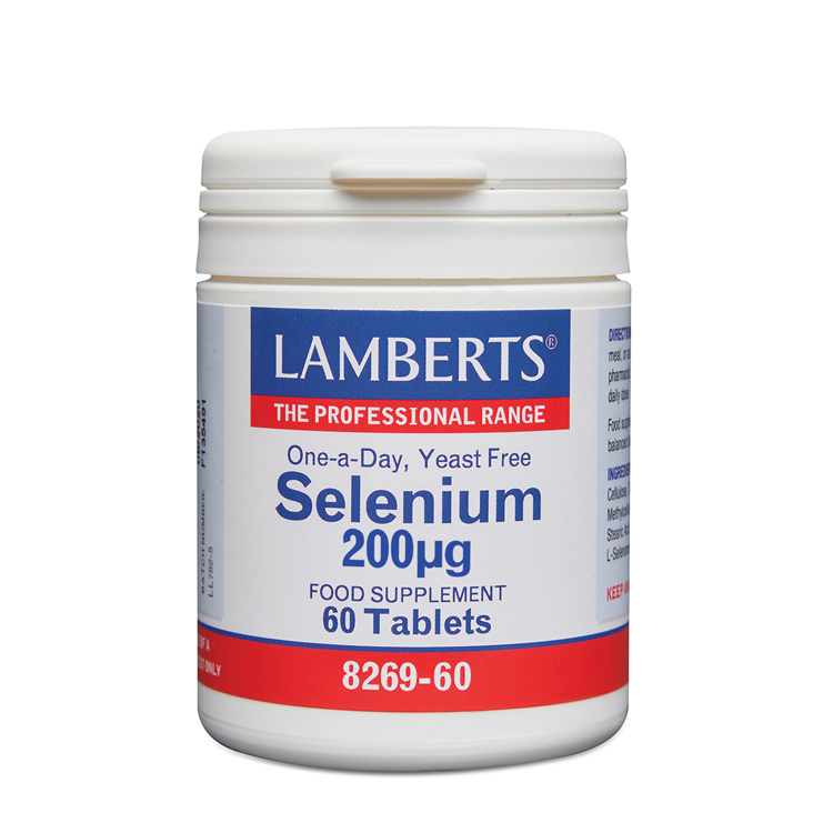 Lamberts Selenium 200ug 60tabs